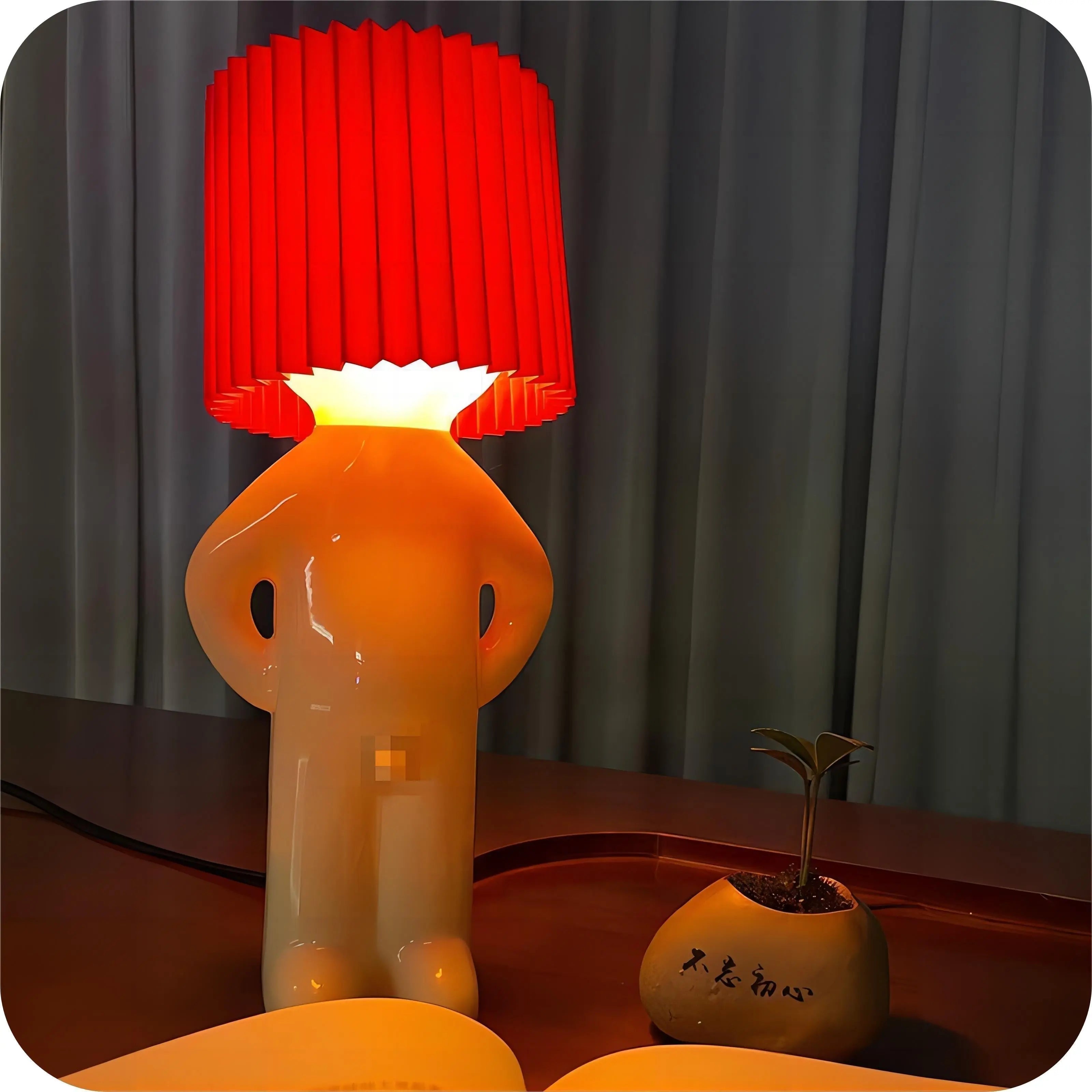 WackyLamp - Speelse Draadloze Lamp | Unieke, Draagbare Verlichting voor Elke Ruimte Livara