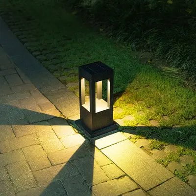 SolarGlow Pillar – Zuillamp op Zonne-energie met Modern Design voor Tuin en Oprit Livara