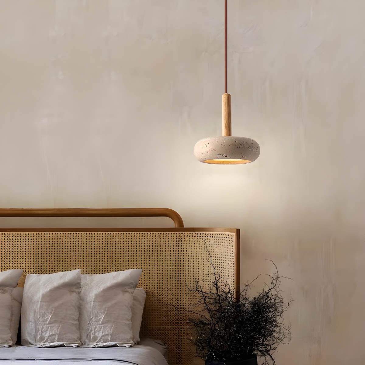 Serena Wabi Sabi Hanglamp – Unieke Designlamp met Organische Vorm voor Woonkamer en Eetkamer Livara