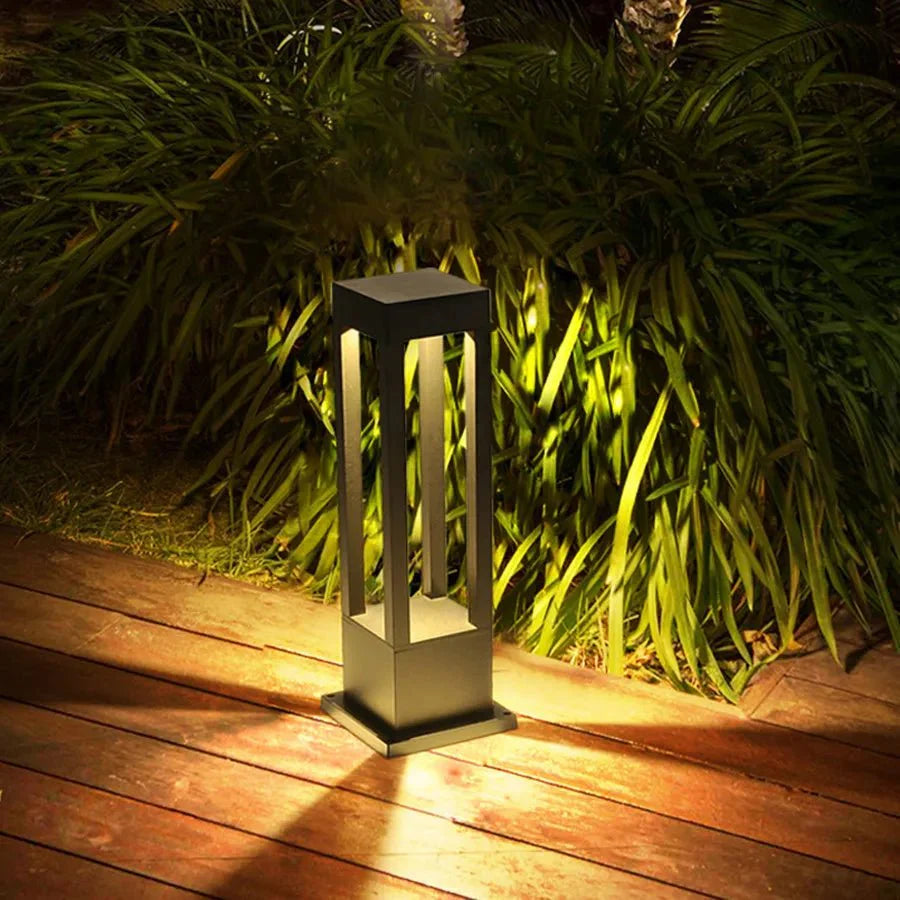 SolarGlow Pillar – Zuillamp op Zonne-energie met Modern Design voor Tuin en Oprit Livara