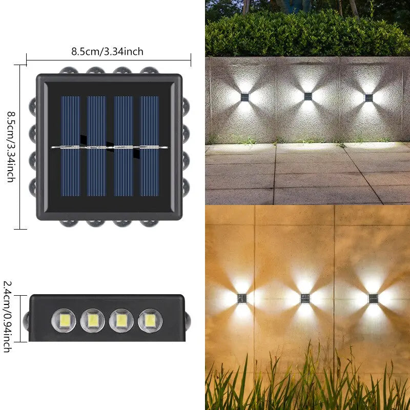 SolaShine Waterdichte Buiten Zonneverlichting – Duurzaam, Energiezuinig & Verlichting voor Tuin Livara