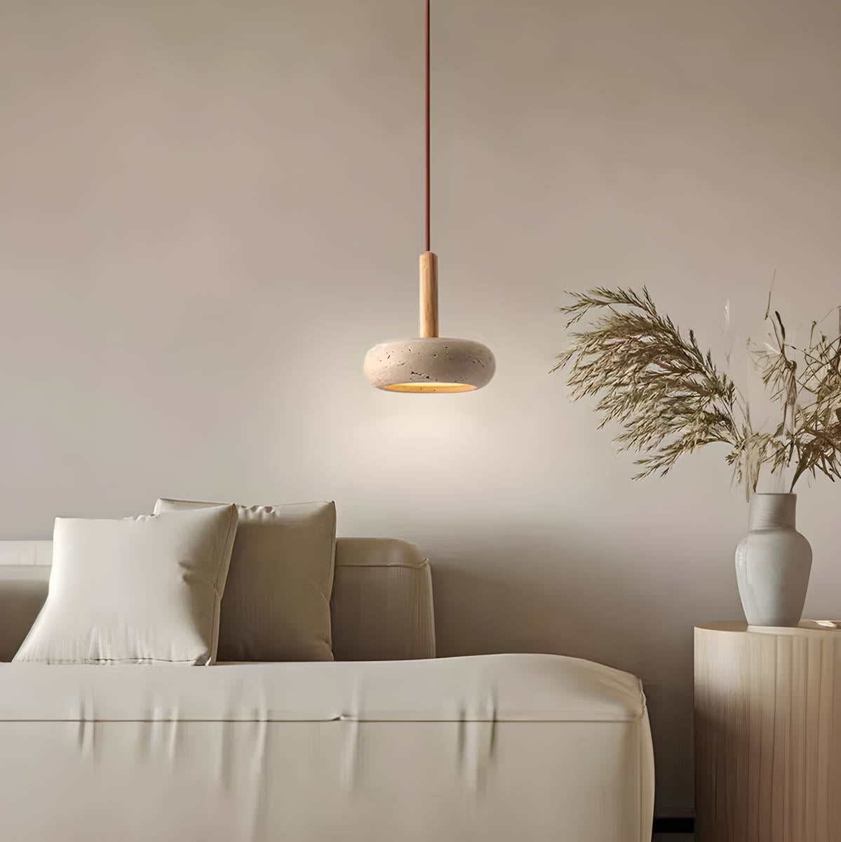 Serena Wabi Sabi Hanglamp – Unieke Designlamp met Organische Vorm voor Woonkamer en Eetkamer Livara