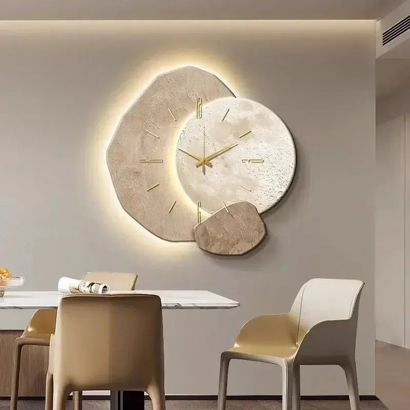 SereneClock – Minimalistische Wandklok voor een Rustgevende Sfeer Livara