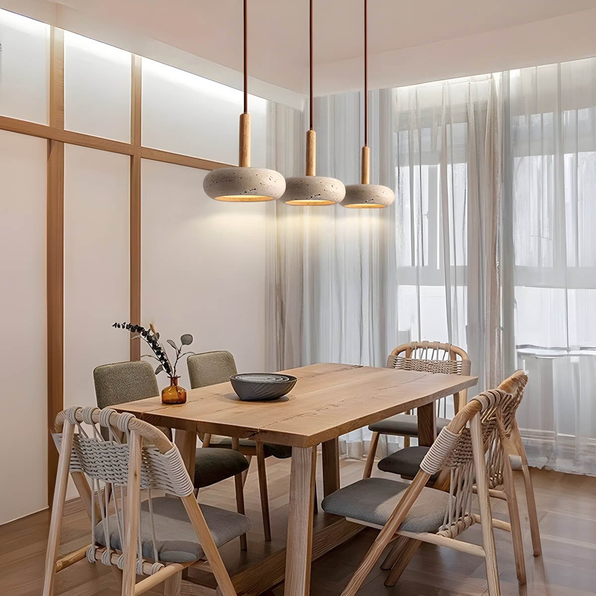 Serena Wabi Sabi Hanglamp – Unieke Designlamp met Organische Vorm voor Woonkamer en Eetkamer Livara