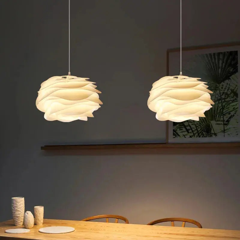 RosaryGlow Glazen Plafondlamp | Artistiek Design voor Elegante Interieurs Livara