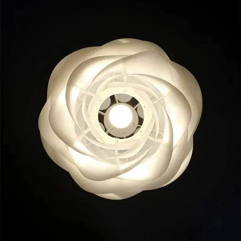 RosaryGlow Glazen Plafondlamp | Artistiek Design voor Elegante Interieurs Livara