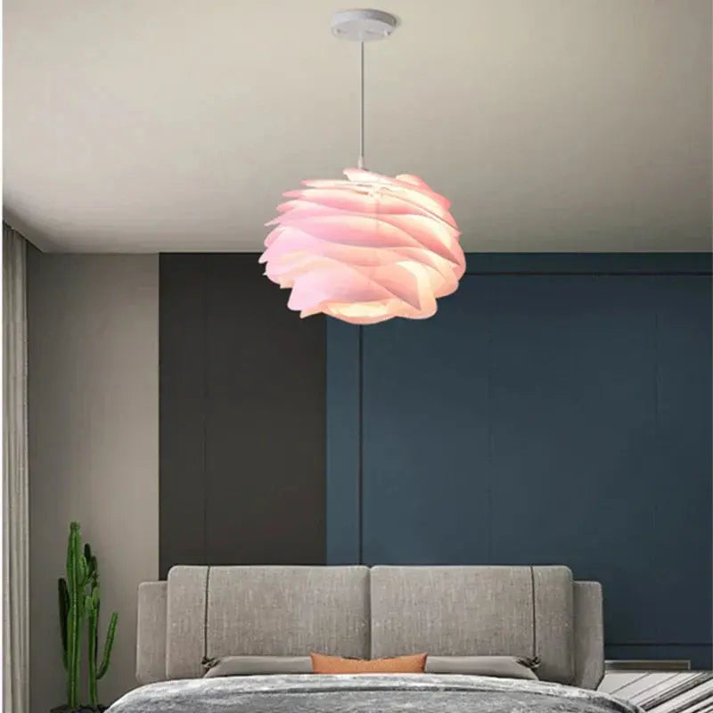 RosaryGlow Glazen Plafondlamp | Artistiek Design voor Elegante Interieurs Livara