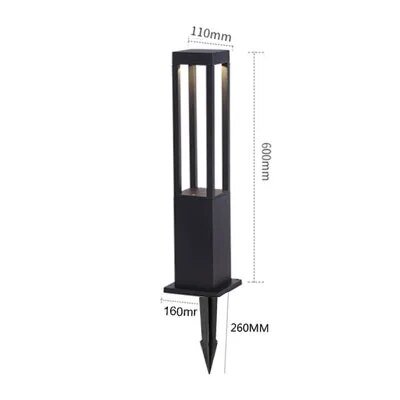 SolarGlow Pillar – Zuillamp op Zonne-energie met Modern Design voor Tuin en Oprit Livara